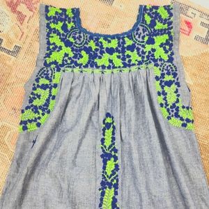 Mi Golondrina sleeveless blouse